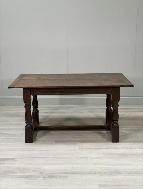 17TH CENTURY OAK REFECTORY TABLE - ADDITIONAL PHOTO 2