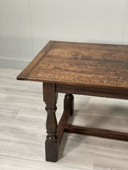17TH CENTURY OAK REFECTORY TABLE - ADDITIONAL PHOTO 3
