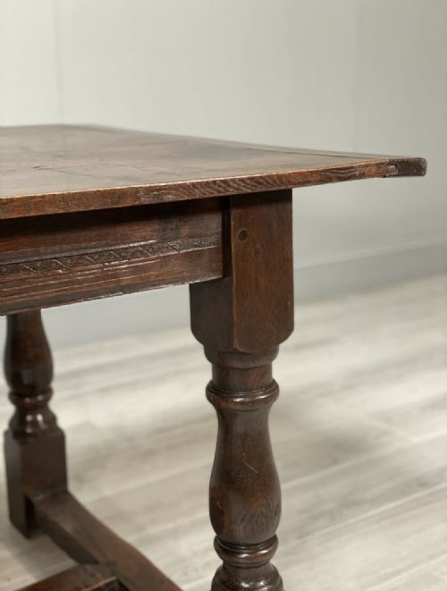 17TH CENTURY OAK REFECTORY TABLE - ADDITIONAL PHOTO 8