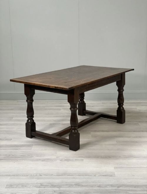 17TH CENTURY OAK REFECTORY TABLE - ADDITIONAL PHOTO 10