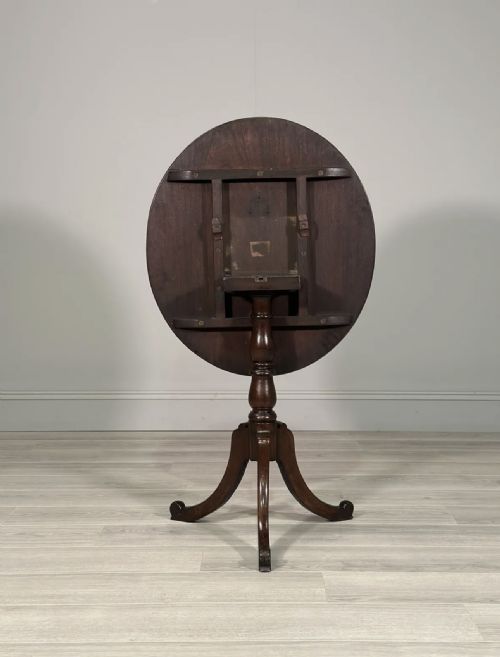 VICTORIAN TRIPOD TILT TOP TABLE - ADDITIONAL PHOTO 3