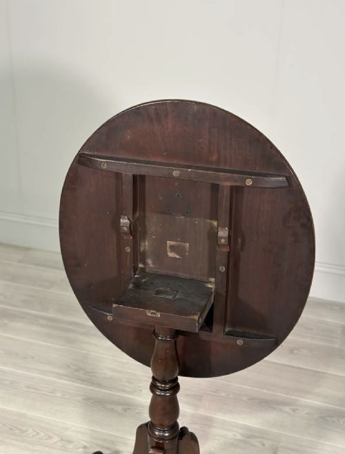 VICTORIAN TRIPOD TILT TOP TABLE - ADDITIONAL PHOTO 6
