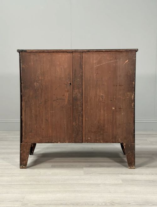 19TH CENTURY GEOMETRIC PAINTED CHEST OF DRAWERS - ADDITIONAL PHOTO 11