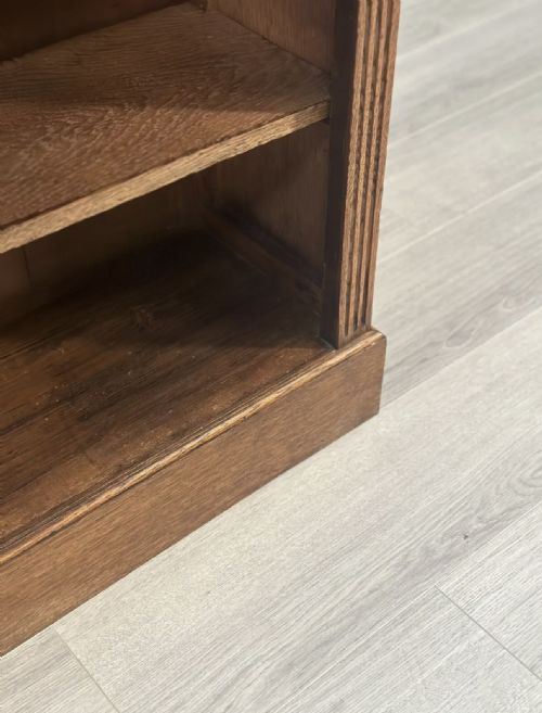 19TH CENTURY GOLDEN OAK BOOKCASE - ADDITIONAL PHOTO 6