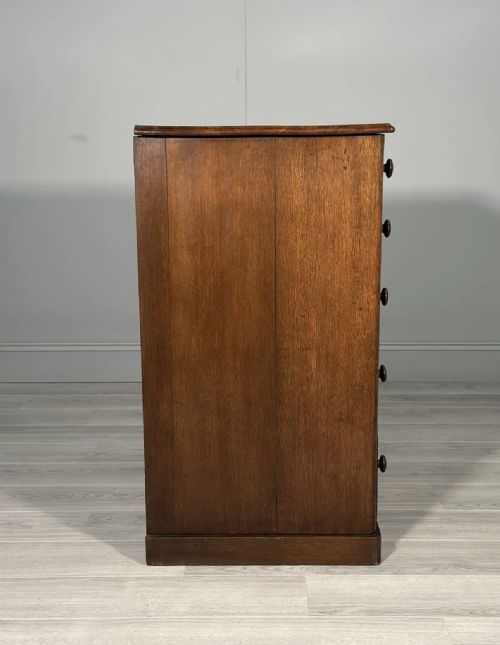 19TH CENTURY OAK CHEST OF DRAWERS - ADDITIONAL PHOTO 7