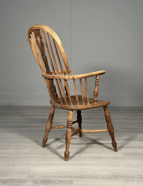 19TH CENTURY ELM WINDSOR CHAIR - ADDITIONAL PHOTO 11