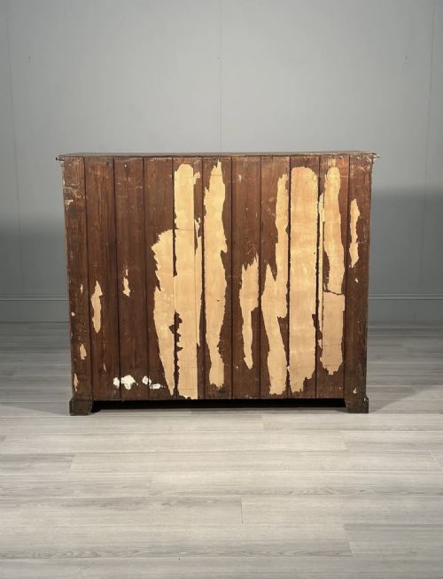 ANTIQUE OAK SCHOOL CUPBOARD - ADDITIONAL PHOTO 11