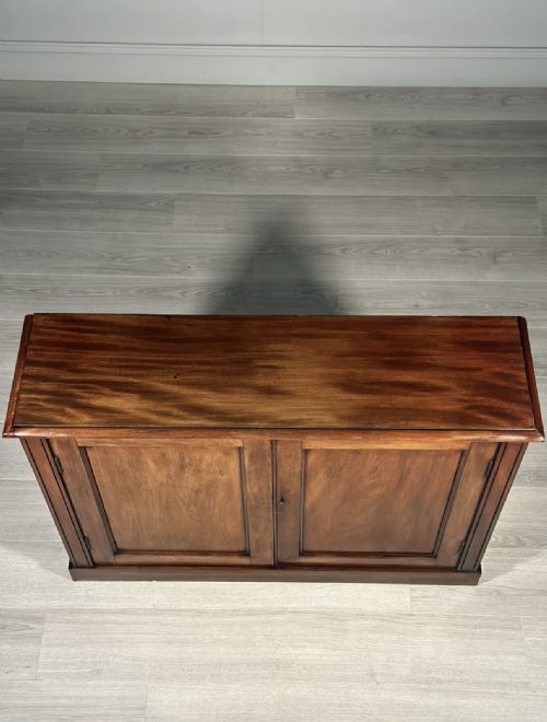 19TH CENTURY MAHOGANY CUPBOARD - ADDITIONAL PHOTO 8