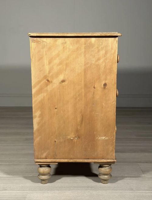 VICTORIAN PINE CHEST OF DRAWERS - ADDITIONAL PHOTO 7