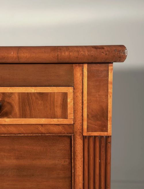 LARGE ANTIQUE MAHOGANY CHEST OF DRAWERS C1840 - ADDITIONAL PHOTO 5