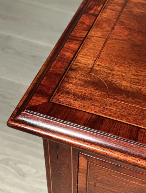 ANTIQUE GEORGIAN MAHOGANY SIDE TABLE - ADDITIONAL PHOTO 6