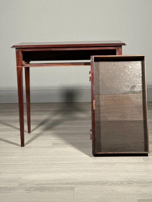ANTIQUE GEORGIAN MAHOGANY SIDE TABLE - ADDITIONAL PHOTO 7