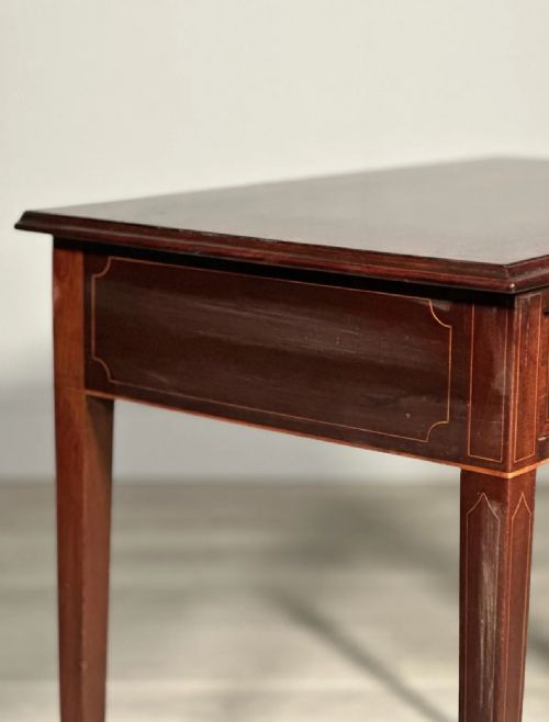ANTIQUE GEORGIAN MAHOGANY SIDE TABLE - ADDITIONAL PHOTO 8