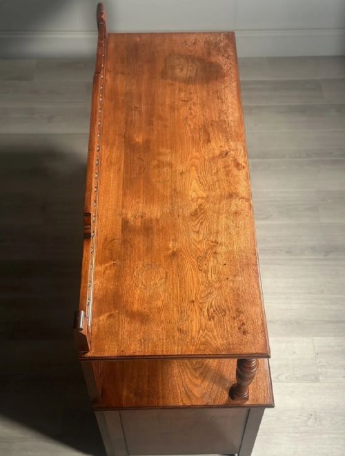 ANTIQUE AESTHETIC MOVEMENT WALNUT BUFFET SIDEBOARD C1900 - ADDITIONAL PHOTO 10
