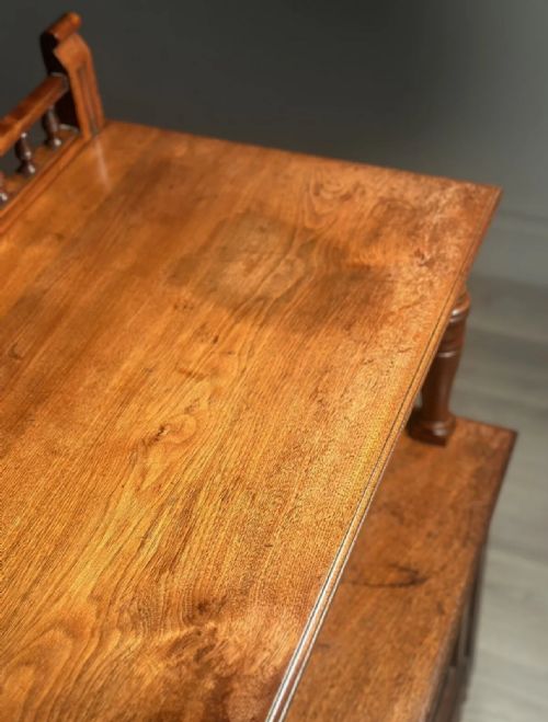 ANTIQUE AESTHETIC MOVEMENT WALNUT BUFFET SIDEBOARD C1900 - ADDITIONAL PHOTO 11