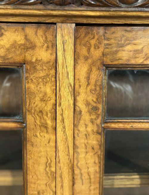ANTIQUE POLLARD OAK BOOKCASE C1900 - ADDITIONAL PHOTO 7