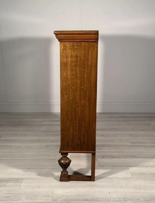 ANTIQUE POLLARD OAK BOOKCASE C1900 - ADDITIONAL PHOTO 9