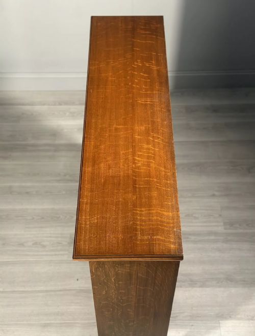 ANTIQUE POLLARD OAK BOOKCASE C1900 - ADDITIONAL PHOTO 10