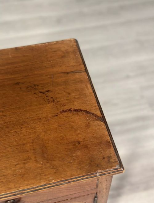 ANTIQUE MAHOGANY GEORGIAN BEDSIDE CABINET C1790 - ADDITIONAL PHOTO 11