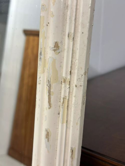 LARGE ANTIQUE TAILORS MIRROR - ADDITIONAL PHOTO 5