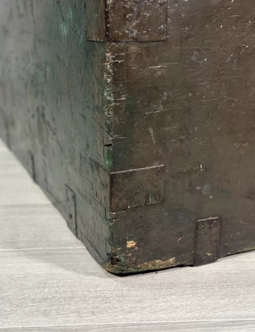 ANTIQUE WHITE STAR LINE SHIP CHEST C1910 - ADDITIONAL PHOTO 5