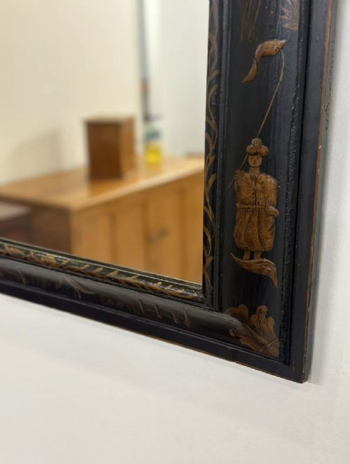 A 19TH CENTURY CHINOISERIE MIRROR - ADDITIONAL PHOTO 6
