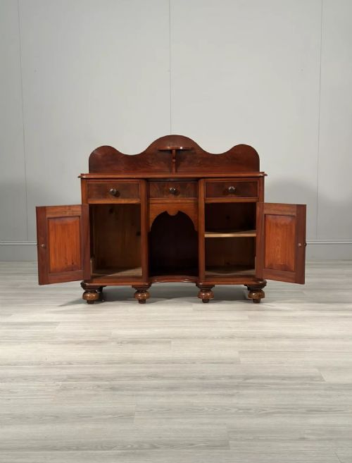 SMALL MAHOGANY SIDEBOARD BY RH JSIMPSON C1880 - ADDITIONAL PHOTO 3