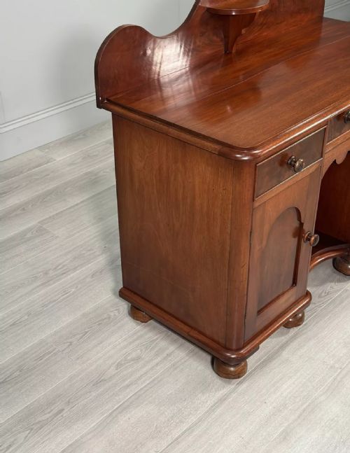 SMALL MAHOGANY SIDEBOARD BY RH JSIMPSON C1880 - ADDITIONAL PHOTO 8