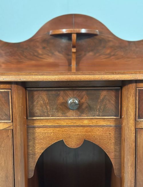 SMALL MAHOGANY SIDEBOARD BY RH JSIMPSON C1880 - ADDITIONAL PHOTO 9