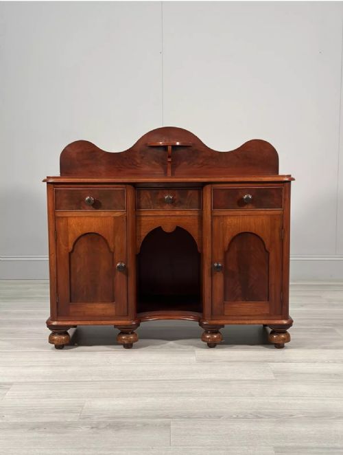 SMALL MAHOGANY SIDEBOARD BY RH JSIMPSON C1880 - ADDITIONAL PHOTO 10