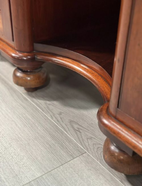 SMALL MAHOGANY SIDEBOARD BY RH JSIMPSON C1880 - ADDITIONAL PHOTO 11
