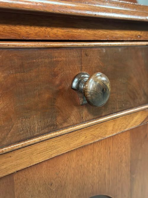 SMALL MAHOGANY SIDEBOARD BY RH JSIMPSON C1880 - ADDITIONAL PHOTO 12