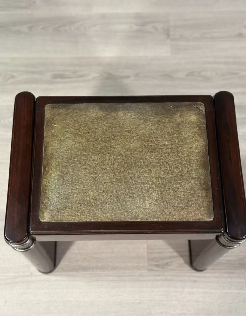 1930S ART DECO STOOL - ADDITIONAL PHOTO 3