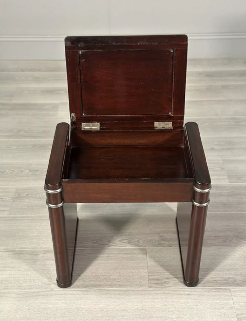 1930S ART DECO STOOL - ADDITIONAL PHOTO 7
