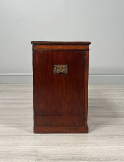 SMALL 19TH CENTURY CAMPAIGN CUPBOARD - ADDITIONAL PHOTO 9