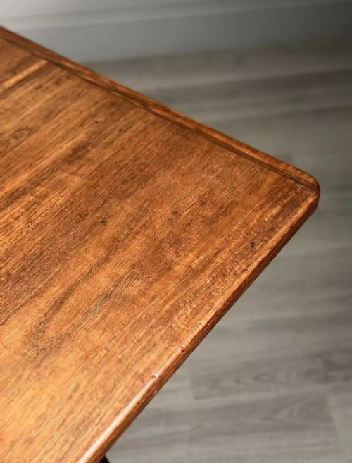 ARTS AND CRAFTS MAHOGANY DINING TABLE C1900 - ADDITIONAL PHOTO 11