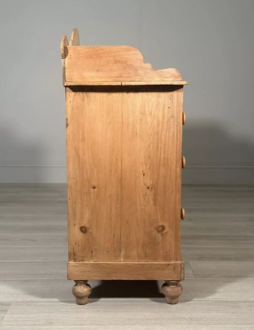 19TH CENTURY PINE CHEST OF DRAWERS - ADDITIONAL PHOTO 10