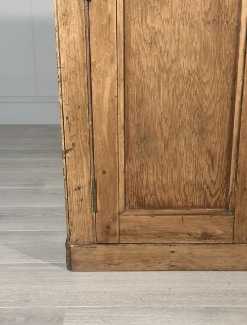 LARGE ANTIQUE PINE SHOP COUNTER - ADDITIONAL PHOTO 8
