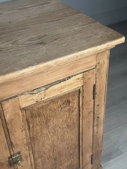LARGE ANTIQUE PINE SHOP COUNTER - ADDITIONAL PHOTO 9