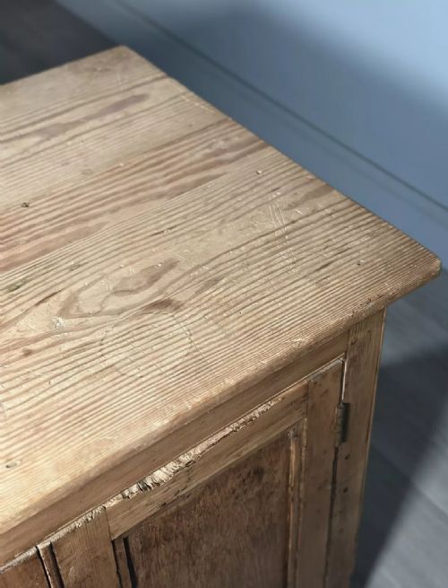 LARGE ANTIQUE PINE SHOP COUNTER - ADDITIONAL PHOTO 15