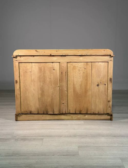 19TH CENTURY PINE CHEST OF DRAWERS - ADDITIONAL PHOTO 9
