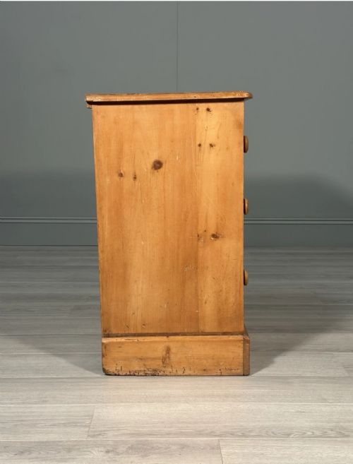 19TH CENTURY PINE CHEST OF DRAWERS - ADDITIONAL PHOTO 7