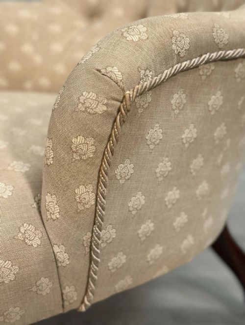 19TH CENTURY ROSEWOOD ARMCHAIR C1880 - ADDITIONAL PHOTO 8