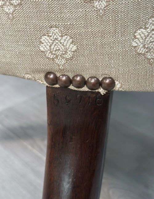 19TH CENTURY ROSEWOOD ARMCHAIR C1880 - ADDITIONAL PHOTO 10