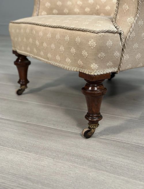 19TH CENTURY ARMCHAIR C1880 - ADDITIONAL PHOTO 2