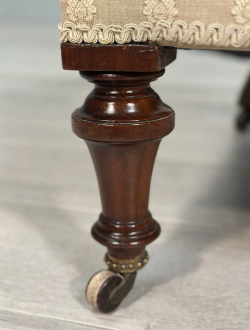 19TH CENTURY ARMCHAIR C1880 - ADDITIONAL PHOTO 8