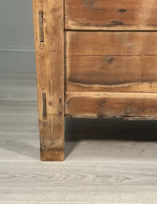 VICTORIAN PINE SETTLE C1860 - ADDITIONAL PHOTO 13