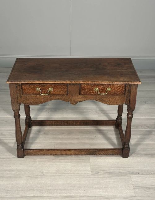 GEORGIAN OAK SIDE TABLE C1800 - ADDITIONAL PHOTO 3