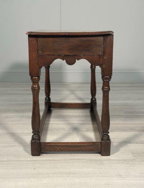 GEORGIAN OAK SIDE TABLE C1800 - ADDITIONAL PHOTO 7