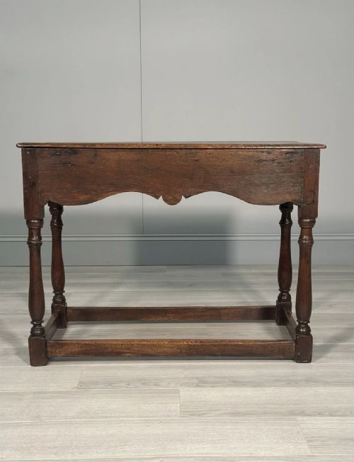 GEORGIAN OAK SIDE TABLE C1800 - ADDITIONAL PHOTO 8